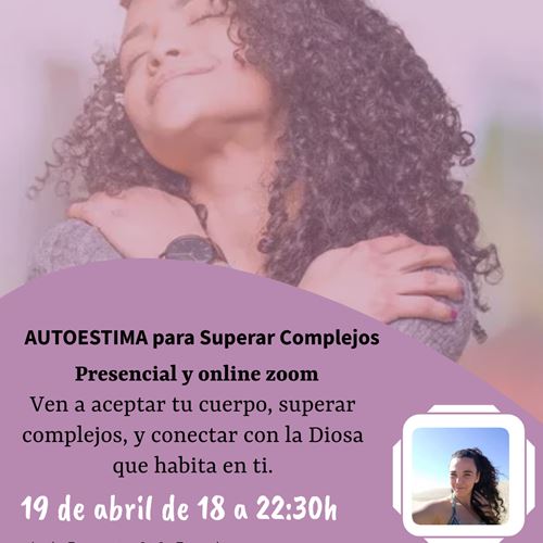 AUTOESTIMA para Superar Complejos Presencial y online zoom