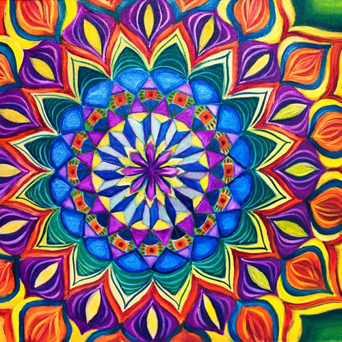 Coloreando mandalas: Mi espacio de autocuidado