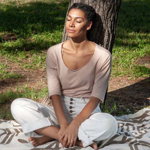 Relajación y Paseo meditativo hasta la Biblioteca de La Elipa