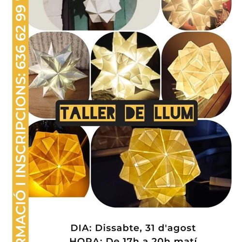 TALLER DE LUZ (ORIGAMI MODULAR)