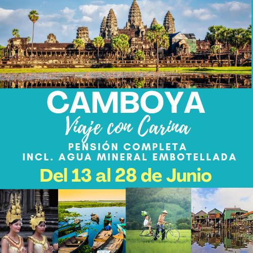 Viaje de 15 noches a Camboya