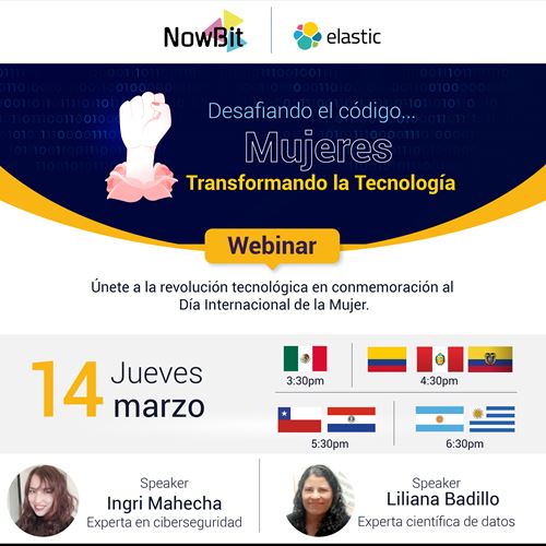 Webinar: Desafiando el código, mujeres que transforman la tecnología